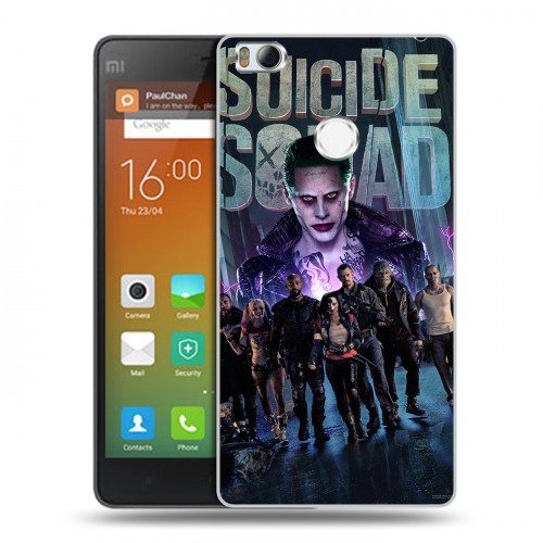 Дизайнерский силиконовый чехол для Xiaomi Mi4S Отряд самоубийц