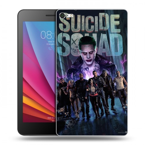 Дизайнерский силиконовый чехол для Huawei MediaPad T2 7.0 Pro Отряд самоубийц