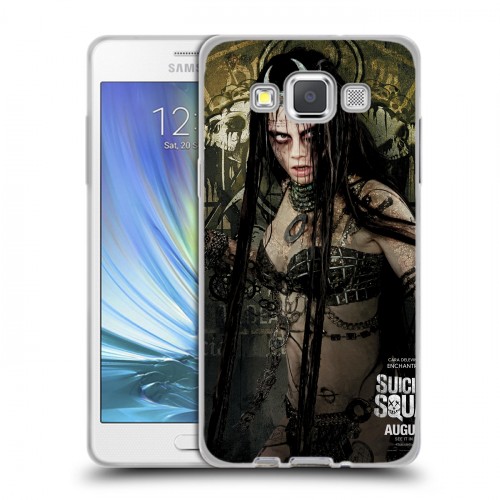 Дизайнерский пластиковый чехол для Samsung Galaxy A5 Отряд самоубийц