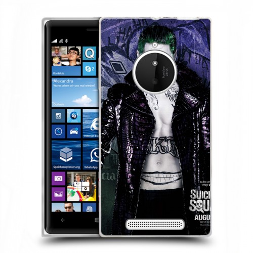 Дизайнерский пластиковый чехол для Nokia Lumia 830 Отряд самоубийц