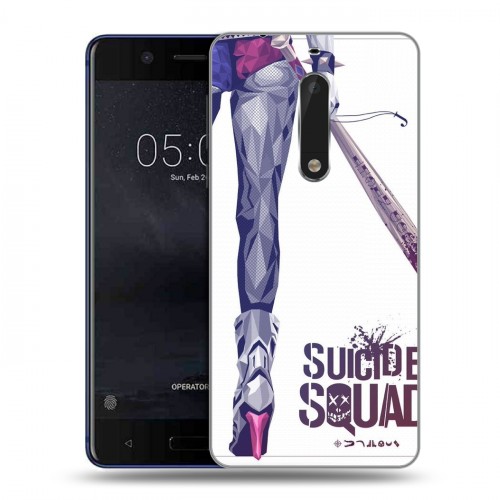 Дизайнерский пластиковый чехол для Nokia 5 Отряд самоубийц