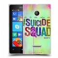 Дизайнерский пластиковый чехол для Microsoft Lumia 435 Отряд самоубийц