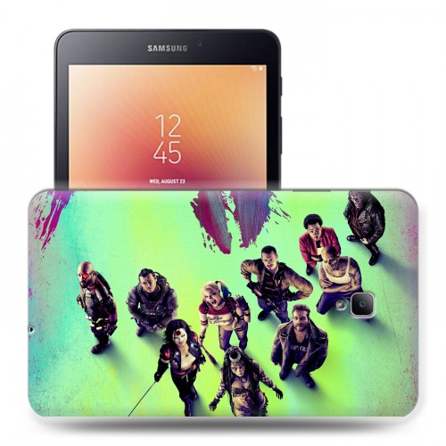 Дизайнерский силиконовый чехол для Samsung Galaxy Tab A 8.0 (2017) Отряд самоубийц