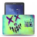 Дизайнерский силиконовый чехол для Samsung Galaxy Tab E 9.6 Отряд самоубийц