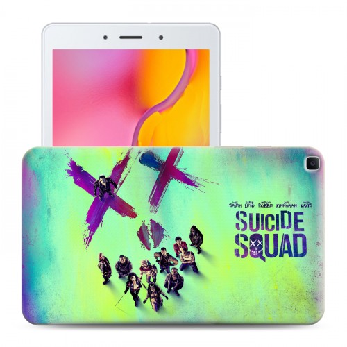 Дизайнерский силиконовый чехол для Samsung Galaxy Tab A 8.0 (2019) Отряд самоубийц