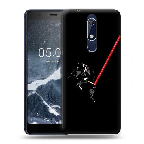 Дизайнерский пластиковый чехол для Nokia 5.1 Звездные войны