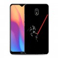 Дизайнерский силиконовый с усиленными углами чехол для Xiaomi RedMi 8A Звездные войны