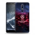 Дизайнерский пластиковый чехол для Nokia 5.1 лига чемпионов