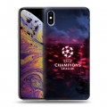 Дизайнерский силиконовый чехол для Iphone Xs Max лига чемпионов