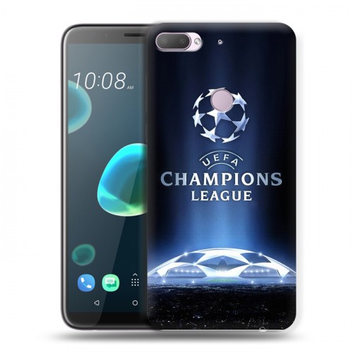 Дизайнерский силиконовый чехол для HTC Desire 12 Plus лига чемпионов