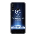 Дизайнерский силиконовый чехол для Huawei P30 Lite лига чемпионов