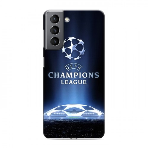 Дизайнерский пластиковый чехол для Samsung Galaxy S21 лига чемпионов