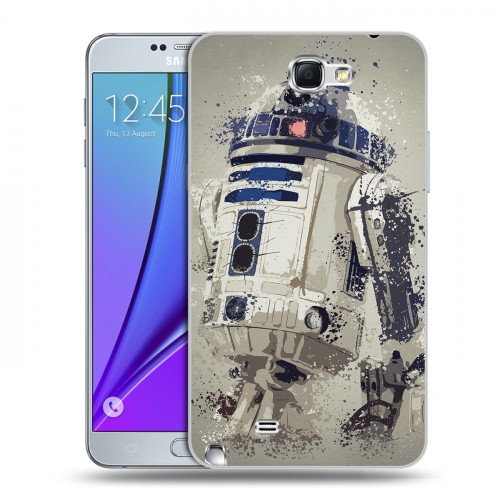 Дизайнерский пластиковый чехол для Samsung Galaxy Note 2 Звездные войны