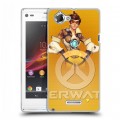 Дизайнерский пластиковый чехол для Sony Xperia L