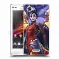 Дизайнерский пластиковый чехол для Sony Xperia L