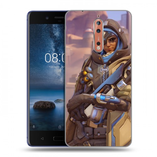 Дизайнерский пластиковый чехол для Nokia 8