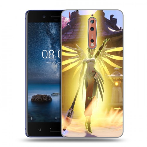 Дизайнерский пластиковый чехол для Nokia 8