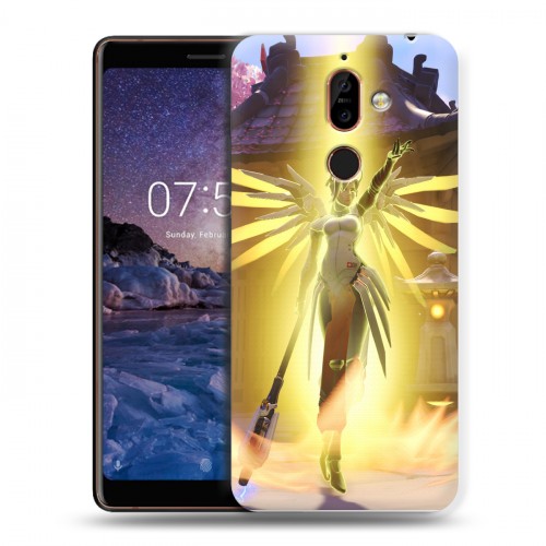 Дизайнерский пластиковый чехол для Nokia 7 Plus