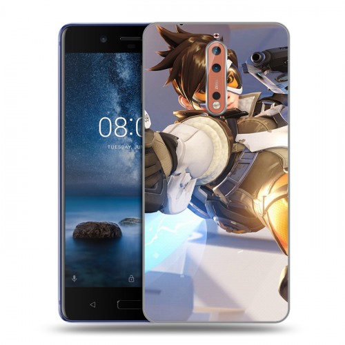 Дизайнерский пластиковый чехол для Nokia 8