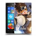 Дизайнерский пластиковый чехол для Microsoft Lumia 435