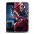 Дизайнерский пластиковый чехол для Nokia 8