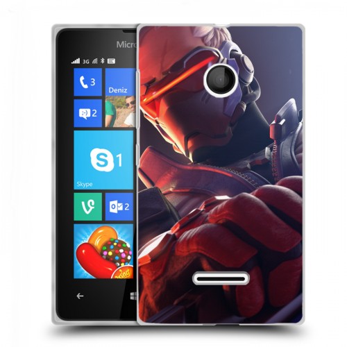 Дизайнерский пластиковый чехол для Microsoft Lumia 435