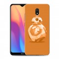 Дизайнерский силиконовый с усиленными углами чехол для Xiaomi RedMi 8A Звездные войны