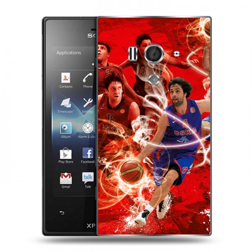 Дизайнерский пластиковый чехол для Sony Xperia acro S