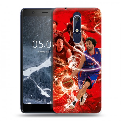 Дизайнерский пластиковый чехол для Nokia 5.1