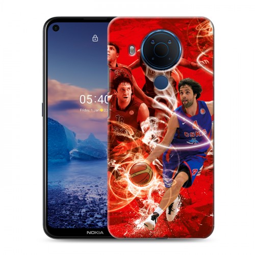 Дизайнерский силиконовый чехол для Nokia 5.4