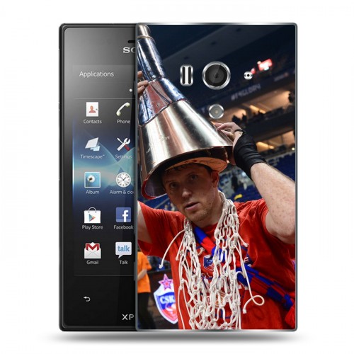 Дизайнерский пластиковый чехол для Sony Xperia acro S