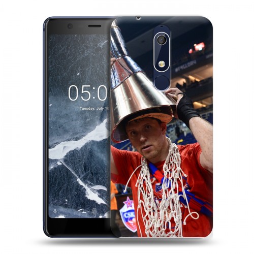 Дизайнерский пластиковый чехол для Nokia 5.1