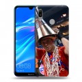 Дизайнерский пластиковый чехол для Huawei Y6 (2019)