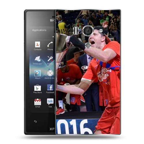 Дизайнерский пластиковый чехол для Sony Xperia acro S