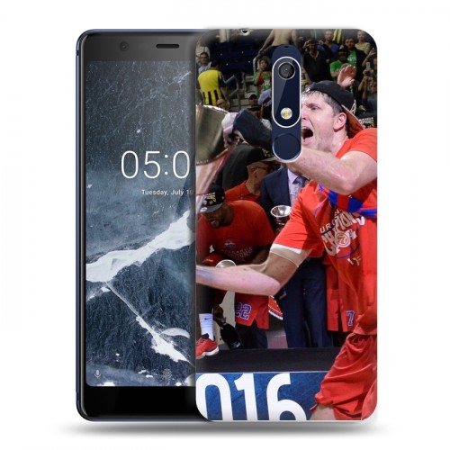 Дизайнерский пластиковый чехол для Nokia 5.1