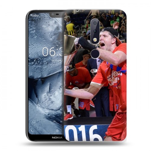 Дизайнерский пластиковый чехол для Nokia 6.1 Plus