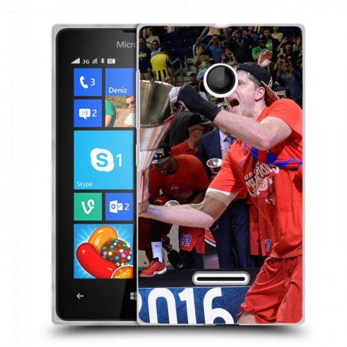 Дизайнерский пластиковый чехол для Microsoft Lumia 435