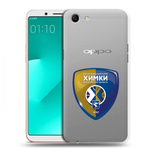 Полупрозрачный дизайнерский пластиковый чехол для OPPO A83