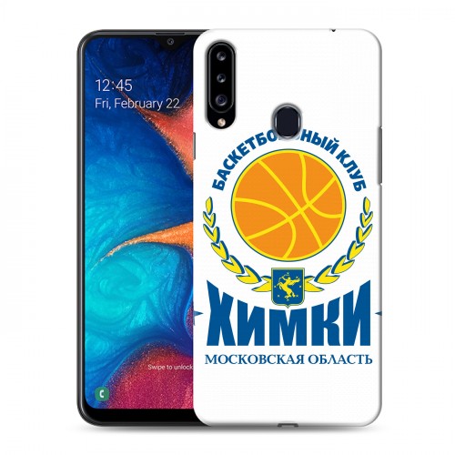 Полупрозрачный дизайнерский пластиковый чехол для Samsung Galaxy A20s