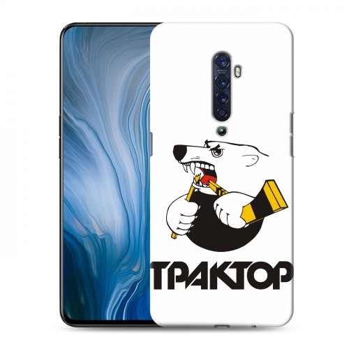 Дизайнерский пластиковый чехол для OPPO Reno2 Z Трактор