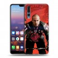 Дизайнерский силиконовый с усиленными углами чехол для Huawei P20 Pro