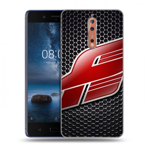 Дизайнерский пластиковый чехол для Nokia 8