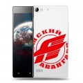 Полупрозрачный дизайнерский пластиковый чехол для Lenovo Vibe X2