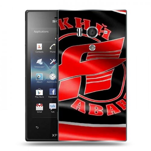 Дизайнерский пластиковый чехол для Sony Xperia acro S