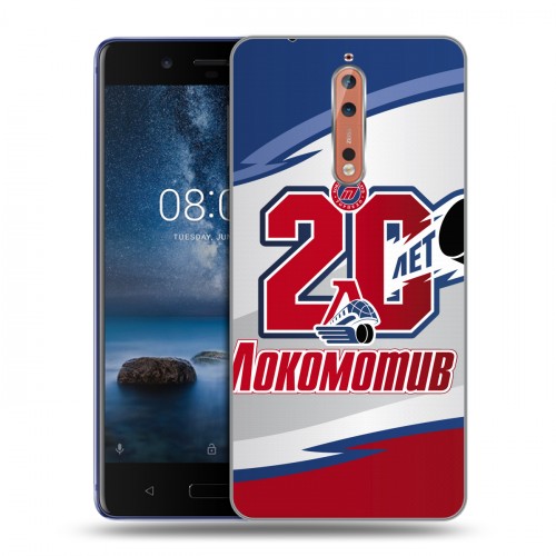 Дизайнерский пластиковый чехол для Nokia 8