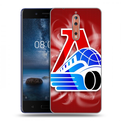 Дизайнерский пластиковый чехол для Nokia 8