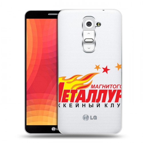 Полупрозрачный дизайнерский пластиковый чехол для LG Optimus G2