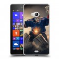 Дизайнерский пластиковый чехол для Microsoft Lumia 540