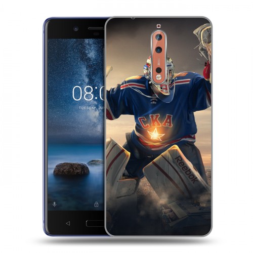 Дизайнерский пластиковый чехол для Nokia 8