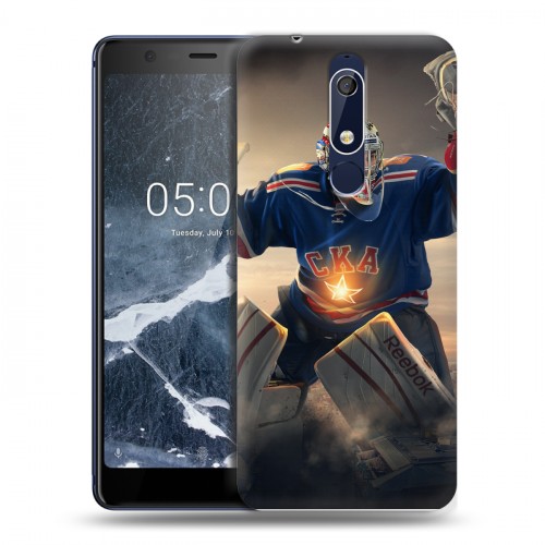 Дизайнерский пластиковый чехол для Nokia 5.1